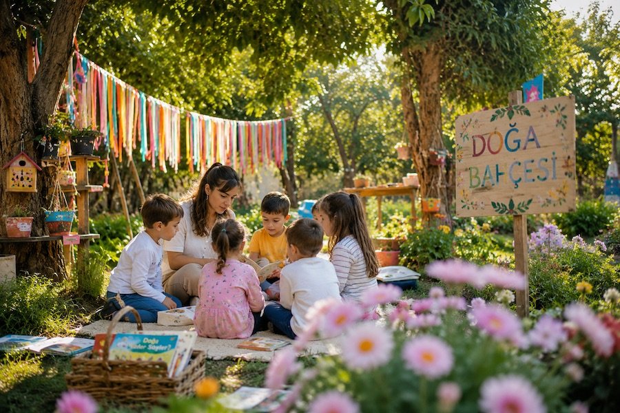 Özel Elif Çevik Anaokulu Doğa Bahçesi